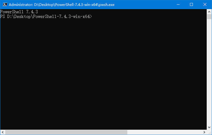 Windows PowerShell(命令行程序) 中文绿色版